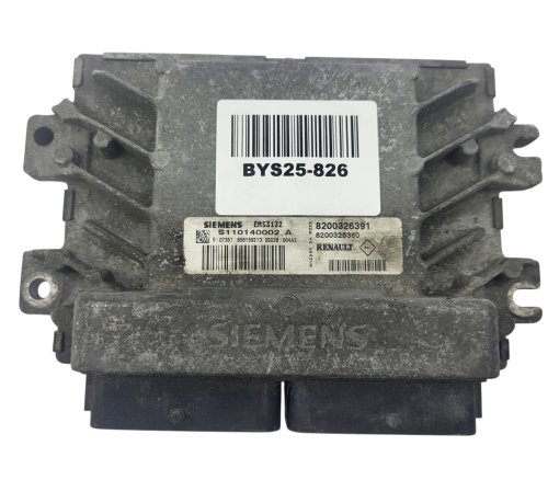 Controlador de motor Siemens EMS3132 S110140002A 8200326391 8200326380, original de Renault, de segunda mano