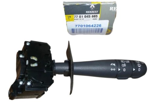 Interruptor de luces 7701064226 Renault Clio II Thalia sin bocina, original, nuevo