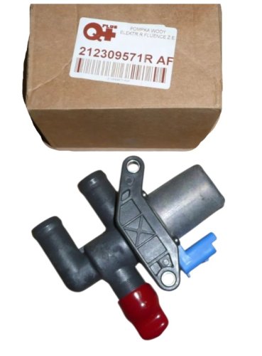 Bomba de agua eléctrica 212309571R Renault Fluence Z.E. Original, nueva