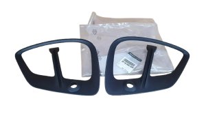 Rejilla del parachoques delantero, juego 261528825R Renault Clio IV, original y nueva