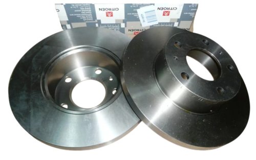 Discos de freno 4249H6 4249.H6 Citroën Jumper Peugeot Boxer Delantero 280 mm 2 uds. Nuevos Originales