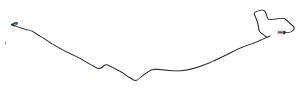 Cable de freno 9677920680 Delantero derecho Peugeot 207 Original Nuevo