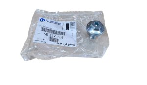 Tapón del depósito de aceite M18, 17 mm, 1,75, 55577568, Opel, original, nuevo