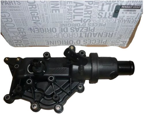 Carcasa del Termostato 8200700092 Renault Clio III, Kangoo 1.4 / 1.6 Nuevo Original