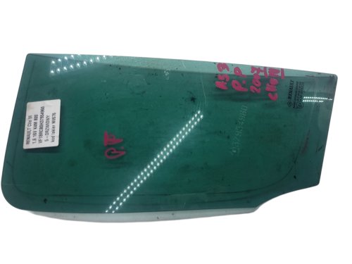 Cristal Triangular de Puerta Trasera Derecha 8200427644 Renault Clio III Usado Original