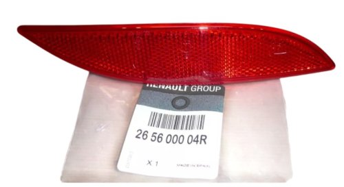 Reflectante de Paragolpes 265600004R Renault Scenic III, Fluence, Megane III Derecha Nuevo