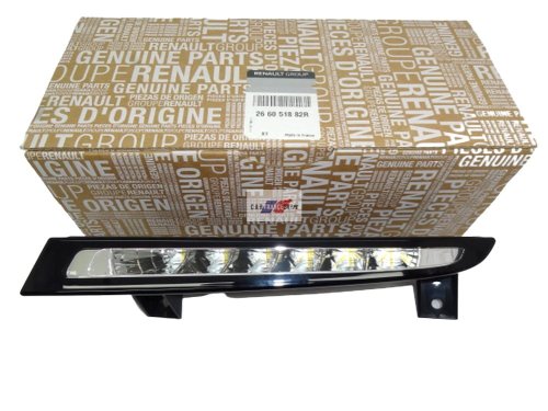Lámpara LED DRL izquierda original 266051882R Megane 3