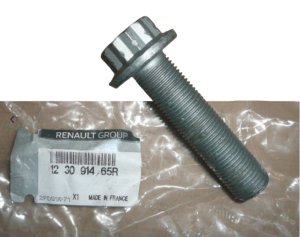 Tornillo de la polea 123091465R Renault Original