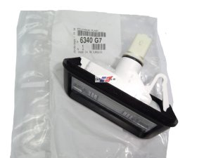 Luz de matrícula original 6340G7 Berlingo 3 Partner 3