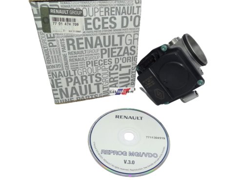 Válvula de mariposa Clio 2, Laguna, Kangoo 7701474709