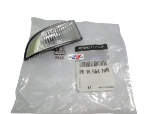 Intermitente izquierdo original 261656470R Renault Megane 3