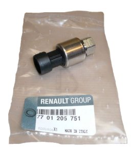 Sensor de presión del aire acondicionado, 3 pines, 7701205751, Clio 2, Megane 2