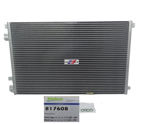 Condensador Valeo Ren. Megane II Scenic II  8200115543
