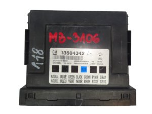 Controlador de confort Bosch 13504342 Opel Insignia