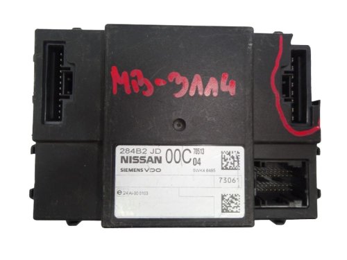 Controlador de confort Siemens 284B2JD00C Nissan