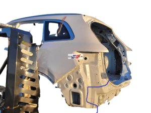 Guardabarros trasero izquierdo Renault Koleos 2 2019 760232469R