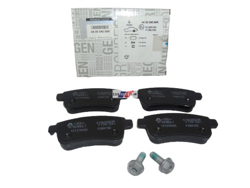 Pastillas de freno Renault Megane III Traseras 440604694R