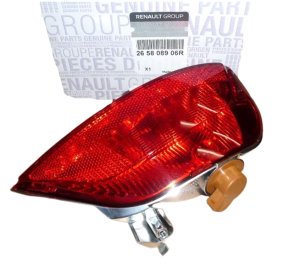 Luz antiniebla trasera derecha 265808906R Nueva OE Renault Scenic 4