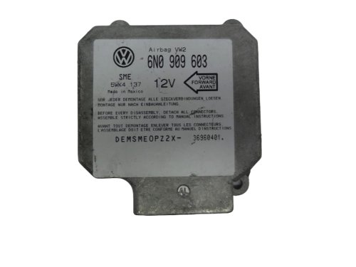 Controlador de airbag 6N0909603 5WK4137 OE Volkswagen