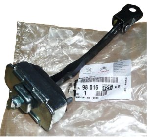 Limitador de puerta trasera izquierda 9801672580 Nuevo OE PSA C4