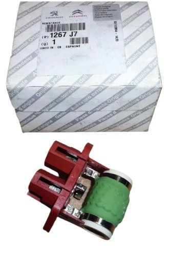 Resistencia del ventilador 1267J7 Nuevo OE PSA Jumper Boxer Ducato