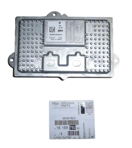 Convertidor de xenón derecho 1616879280 Nuevo OE PSA 5008