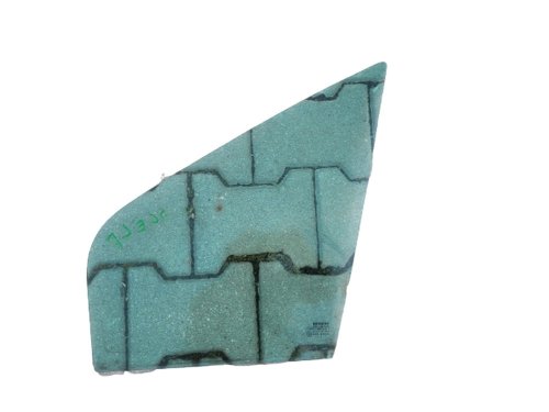 Cristal de la puerta delantera izquierda 8200143303 OE Renault Scenic 1