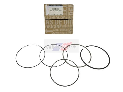 Anillos de pistón 1.4 16V Tce 120330226R Nuevo OE  Renault