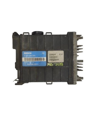 Controlador del motor 0261200253 Volkswagen Polo 030906026A