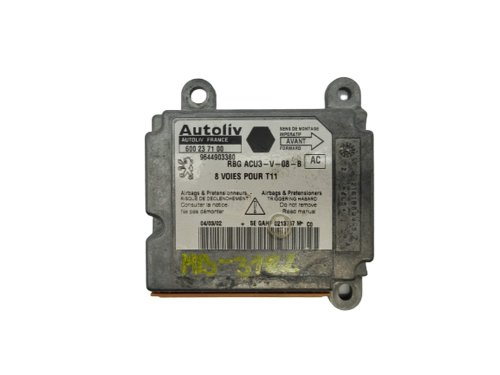 Controlador de airbag 9644903380 Peugeot 206 600237100