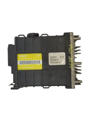 Controlador del motor 0280000734 Volkswagen Golf II 443907403D