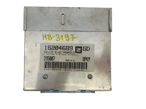 Controlador del motor 16204689 Opel Corsa D95007