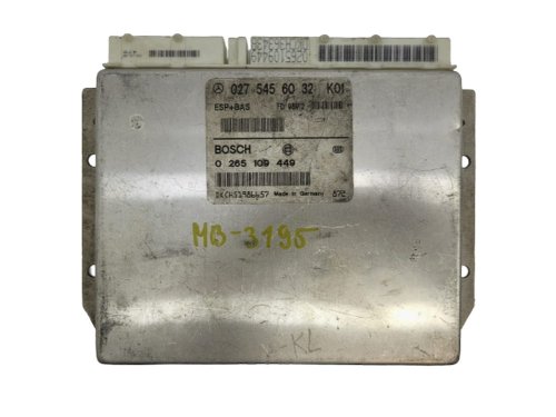 Controlador Esp 0265109449 Mercedes 0275456032