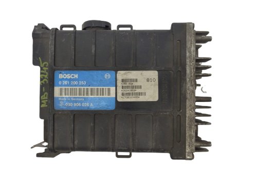 Controlador del motor 0261200253 Volkswagen 030906026A