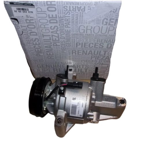Compresor de aire acondicionado 1,0 SCE 926000287R Nuevo OE Dacia Logan II