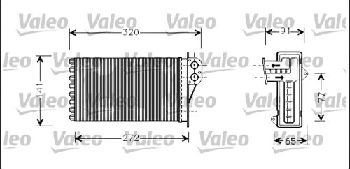 Calentador Valeo C Xsara Picasso P 206 812221 Nuevo Original