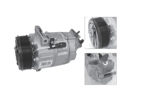 Compresor de aire acondicionado  2,0/2,3DCi Valeo 813144 Nuevo OE Renault