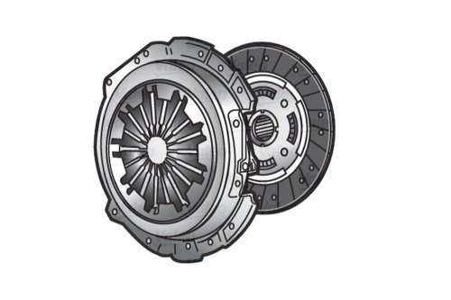 Embrague R 2.0 16V LAG 07-(para 6 tornillos)REG  -  302052315R