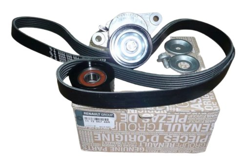 Juego de correas trapezoidales 1,6 16V 117200319R  Nuevo Original Dacia Renault Duster