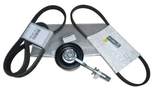 Juego de correas trapezoidales 3,5 V6 7701477524 Nuevo Original Renault Vel Satis
