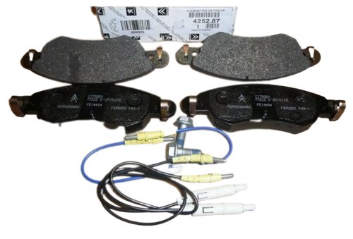 Pastillas de freno 1.8 16V/1.6HDI BSC 425287  Nuevo original Citroën Peugeot
