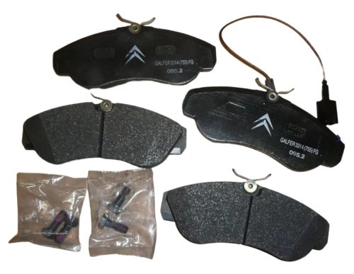 Pastillas de freno delanteras 425456 Nuevas originales Citroën Peugeot Jumper