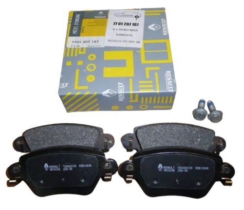 Pastillas de freno traseras 7701207187 4x4 Nuevas  Originales Renault Kangoo