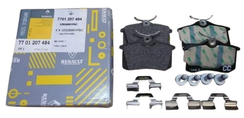 Pastillas de freno 1,5 DCI Traseras 7701207484 Nuevas originales Renault Megane