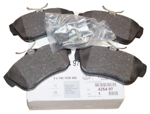 Pastillas de freno traseras 425497 Nuevas originales PSA Jumpy