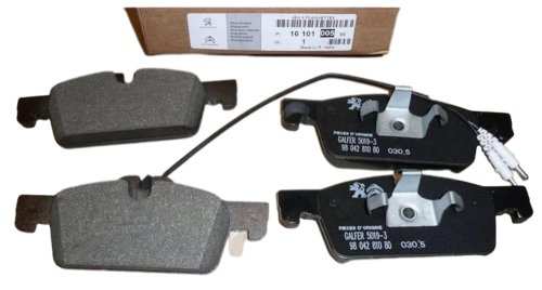 Pastillas de freno delanteras 1,6 VTI 1610100580 Nuevas originales Citroën Peugeot 508