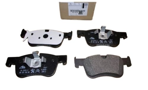 Pastillas de freno delanteras 1647853080 Nuevas originales Citroën Peugeot