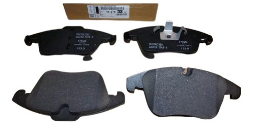 Pastillas de freno delanteras 1647863380 Nuevas originales Citroën Peugeot 508