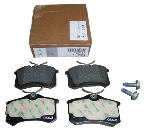 Pastillas de freno traseras 1647873680  Nuevas originales Citroën Peugeot C3 Picasso