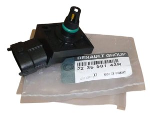 Sensor de presión de aire MapSensor 1,5 DCI 223658143R  Nuevo OE Renault Clio II